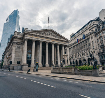 The Bank Of England Building In London, UK
