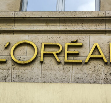 Exterior Of The L'Oreal Store In Paris, France