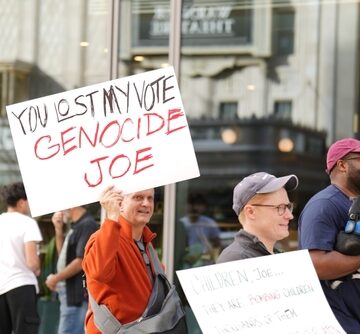 Peace Protesters In Washington, DC