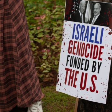 Peace Rally On Israel's Genocide Of Palestinians in Jakarta, Indonesia