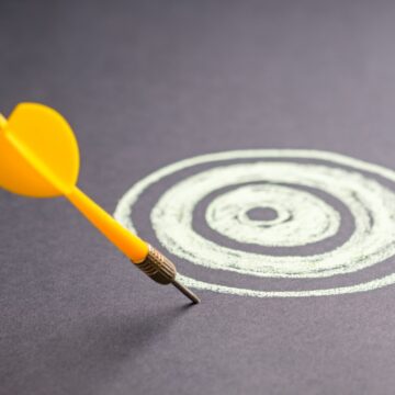 Inaccurate Dart Sticks Outside The Target