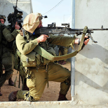 Israeli Special Forces Soldier Shooting In Kibbutz Tzeelim, Israel