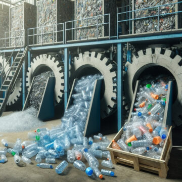 A NEW PROCESS TURNS PLASTIC TRASH BACK INTO USABLE PLASTIC