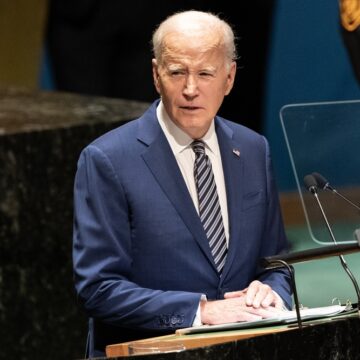 U.S. President Joseph Biden Speaks During The UN General Assembly