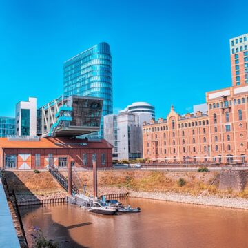 A View Of Dusseldorf, Germany: A Modern And Popular Post-industrial City