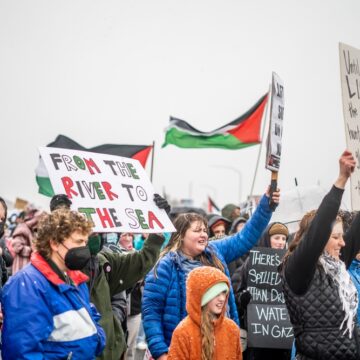 Pro-Palestinan March In Salt Lake City, Utah