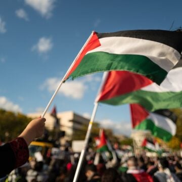 Pro-Palestine, Anti-Israel Protesters In Washington, DC