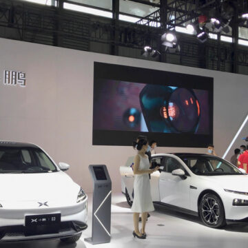 Shanghai,,China,-,Sep,30,,2020:,Xpeng,Booth,Showroom,In SPOTLIGHT: CONSUMER PRODUCT COMPANIES ARE STILL TAKING A BEATING