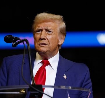 U.S. President-elect Donald Trump At A Rally