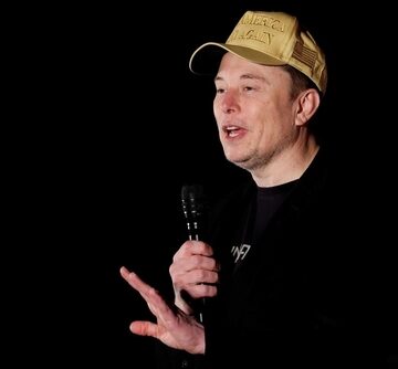 SpaceX And Tesla Founder Elon Musk In Folsom, Pennsylvania