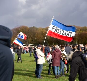 Citizens Protest Against Government Measures At The Hague In The Netherlands