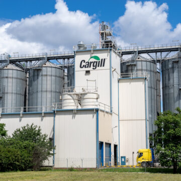 Cargill Logo On Farm Factory Building In Wroclaw, Poland