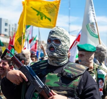 Iranian Military Forces Threatening Israel And Displaying Flags At Quds Day March