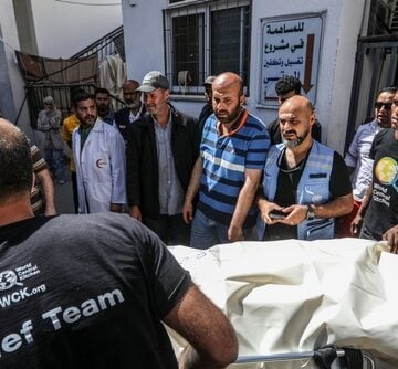 Handing Over Of The Bodies Of The Dead World Central Kitchen Workers Who Were Killed During An Israeli Air Strike