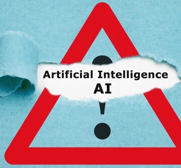 Text,Artificial,Intelligence,Ai,Appearing,Behind,Ripped,Blue,Paper,On U.K. OPENS LAB TO FIND AND COUNTER AI SECURITY THREATS