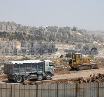 Construction In The Settlement Of Maale Adumim In The West Bank, Jerusalem, Palestine