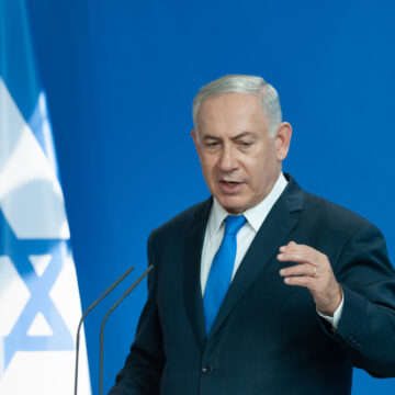 Israel Prime Minister Benjamin Netanjahu in Berlin, Germany