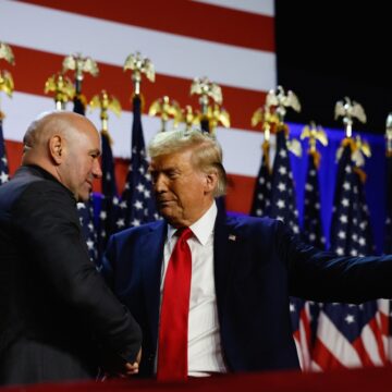 Donald Trump Speaks At The National Harbor In Maryland