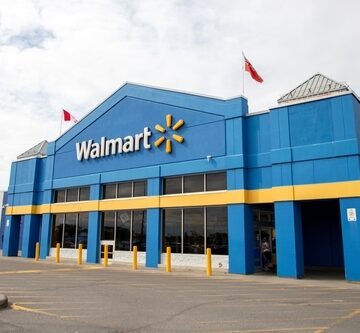 A Walmart Retail Store In Kanata, Canada