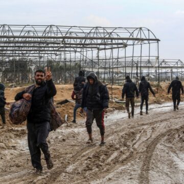 Palestinians Trying To Return To Their Homes And Property