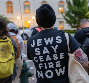 Jewish Activists Calling For Ceasefire In Washington, DC