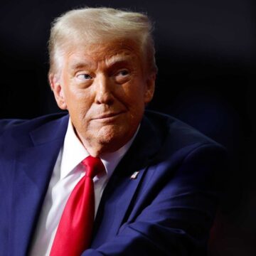 A Smirking Donald Trump