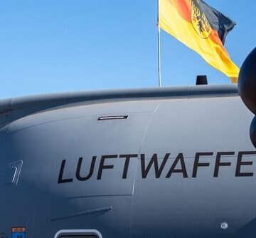 German Luftwaffe Airbus A400 At NATO Days In Ostrava, Czech Republic