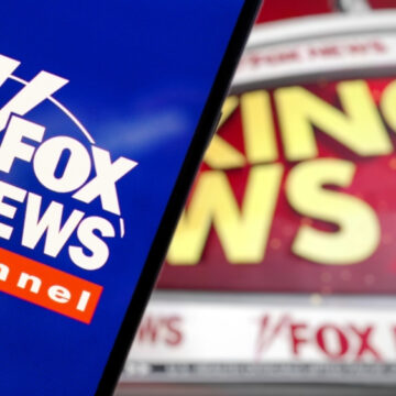 Fox News Logo On Tablet And Mobile