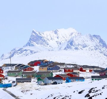 Nuuk City, The Capital Of Greenland