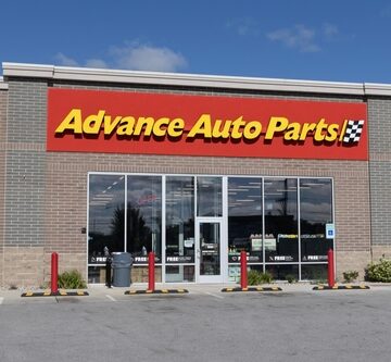 Exterior Of Advance Auto Parts Store