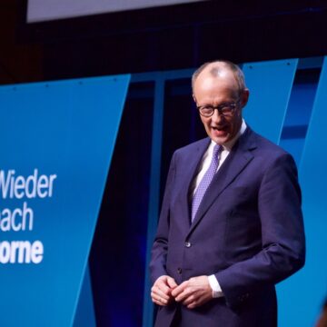 German Chancellor Friedrich Merz In Darmstadt, Germany