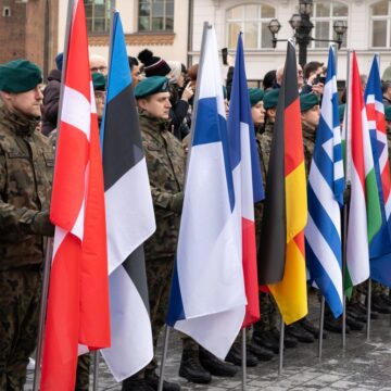 Celebration Of The Anniversary Of Poland’s Accession To NATO In Krakow, Poland