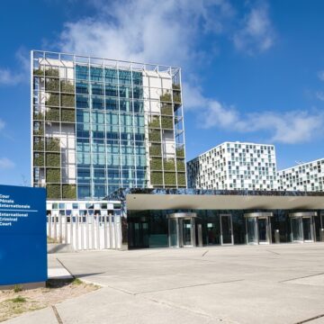 The Exterior Of The International Criminal Court (ICC) In The Hague, Netherlands