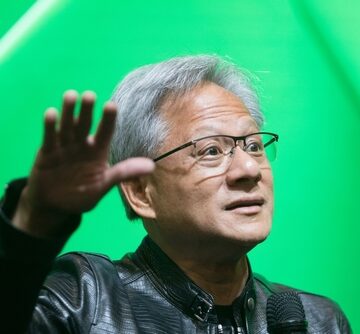 U.K. SHORT ON COMPUTING POWER TO DEVELOP AI, HUANG SAYS