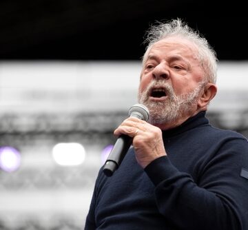 Luiz Inácio Lula da Silva, The Current President of Brazil, Speaking At An Event In São Paulo, Brasil