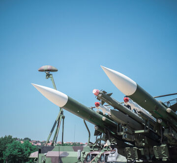 A Low To Medium-Level Air Defense System Designed To Protect Ground Forces From Air Attacks In Kragujevac, Serbia
