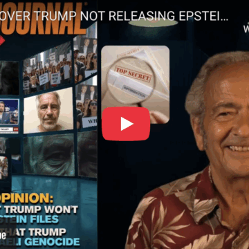 OUTRAGE OVER TRUMP NOT RELEASING EPSTEIN FILES, NO OUTRAGE THAT HE FACILITATES ISRAELI GENOCIDE