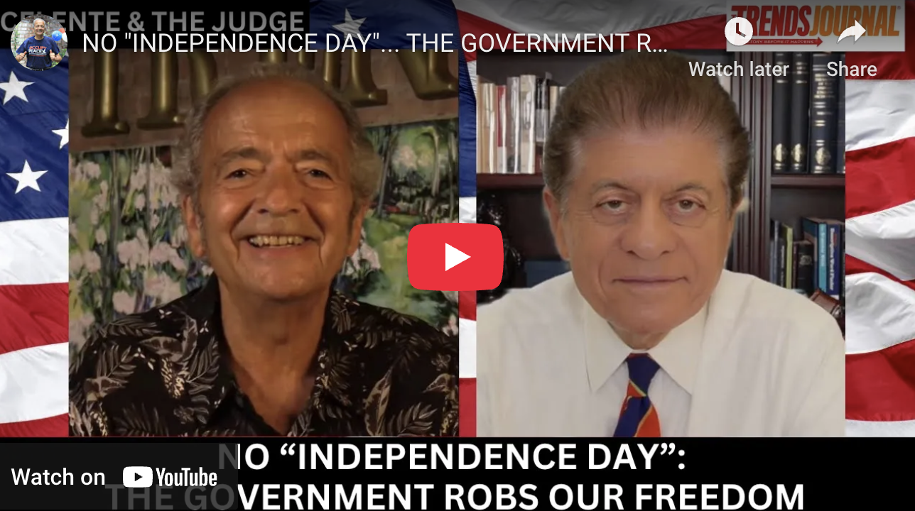 International Robs Day NO 'INDEPENDENCE DAY'... THE GOVERNMENT ROBS OUR FREEDOM - Trends Journal