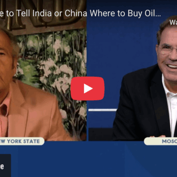 WHO ARE WE TO TELL INDIA WHAT OIL TO BUY?