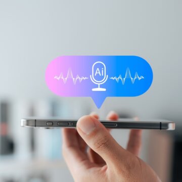 Ai,Voice,Assistant,Technology,Concept.,Close-up,Of,Man,Using,Speech AI’S VOICE NOW SOUNDS ALL TOO HUMAN