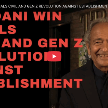 MAMDANI WIN EQUALS CIVIL AND GEN Z REVOLUTION AGAINST ESTABLISHMENT