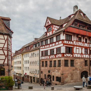 Nuremberg,,Germany,-,May,17,,2016:,Street,In,The,Old NUREMBERG ACCUSED OF CENSORING BOOK FAIR THAT CONTAINED LITERATURE ON GAZA, RISK OF WWIII