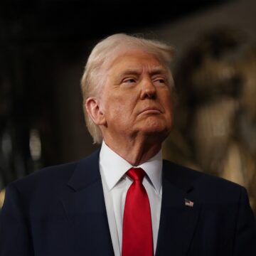 Image Of Donald Trump At The U.S. Capitol In Washington, DC