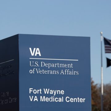 The Signage Outside The Fort Wayne VA Medical Center, Which Is Part Of The U.S. Department Of Veterans Affairs (VA)