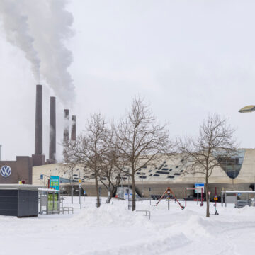 The Wolfsburg, Germany, Volkswagen Car Plant That Is The Headquarters Of The Volkswagen Group And One Of The Largest And Most Advanced Car Factories In The World, Spanning Approximately Three Square Miles