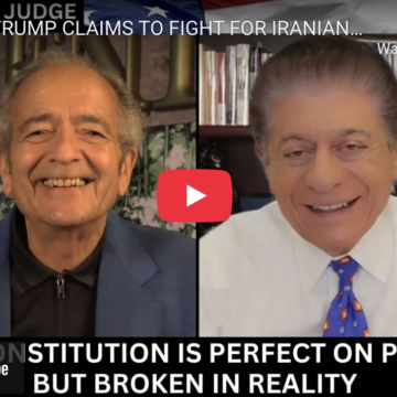 BEWARE: TRUMP CLAIMS TO FIGHT FOR IRANIAN FREEDOMS WHILE ROBBING OURS