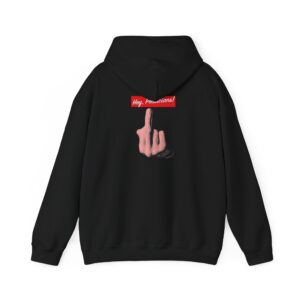 “Hey Politician” hoodie - Image 2