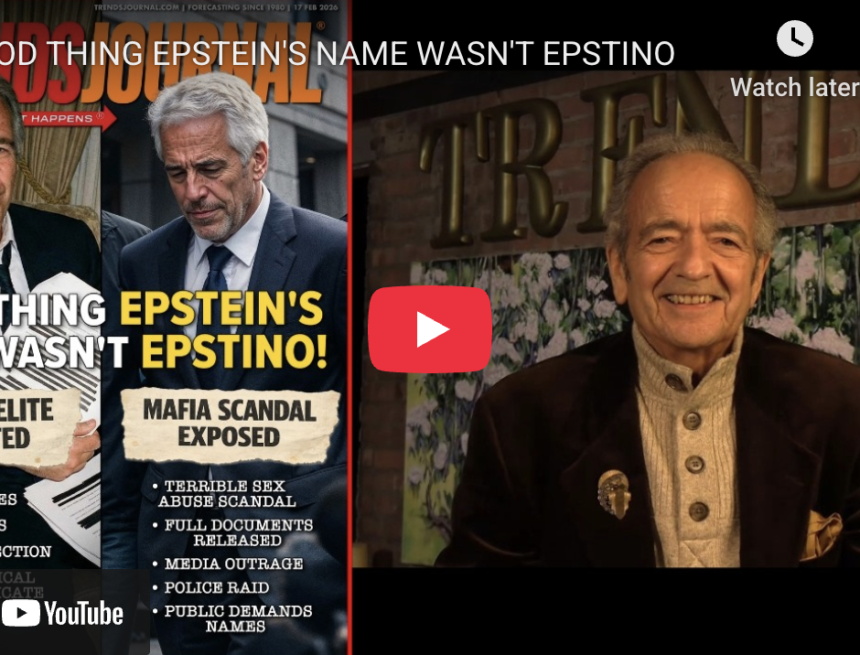 GOOD THING EPSTEIN’S NAME WASN’T EPSTINO