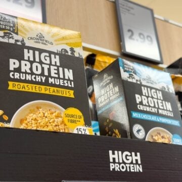 Villach,,Austria,-,August,03,,2025:,High,Protein,Crunchy,Muesli FOOD MANUFACTURERS, RETAILERS RUSH TO CREATE PROTEIN-PACKED PRODUCTS