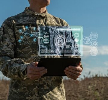 Ai,Technology,In,The,Army.,Warfare,Analytic,Operator,Checking,Coordination AI BATTLES THE U.S. MILITARY